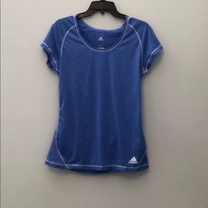 Adidas Climalite Periwinkle Blue Shirt - Large